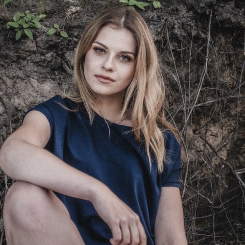 Bluzka Ząbek granatowy Bluzka Ząbek granatowy