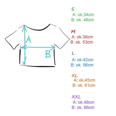 Biały Oversize wersja krótka Biały Oversize wersja krótka