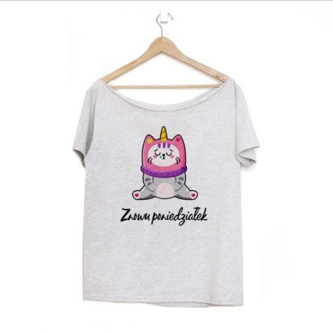 Znowu poniedziałek Szary Oversize Znowu poniedziałek Szary Oversize