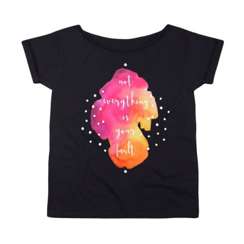 Not everything Czarny Oversize Not everything Czarny Oversize