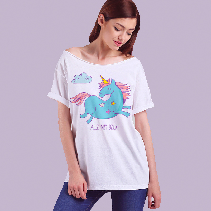 Ależ miły dzień Biały Oversize Ależ miły dzień Biały Oversize