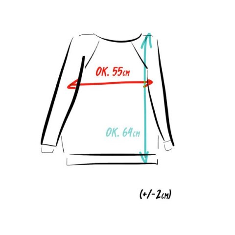 Magnolie Bluza Raglan Magnolie Bluza Raglan