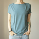 Morski tshirt z recyclingu Morski tshirt z recyclingu