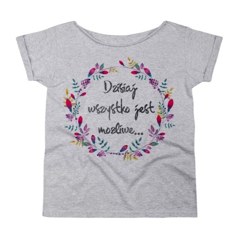 Dzisiaj wszystko Szary Oversize Dzisiaj wszystko Szary Oversize