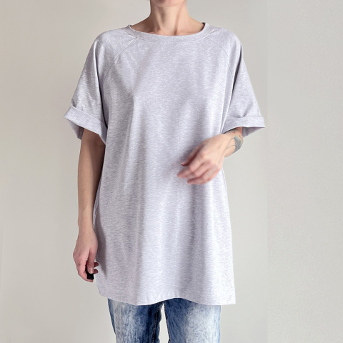 Szara Bluzka Raglan Szara Bluzka Raglan