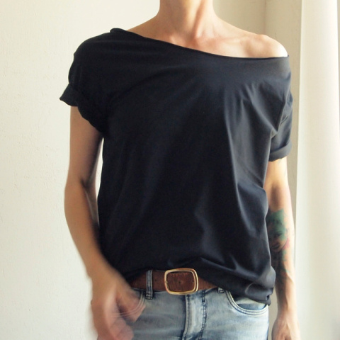 Czarny Oversize Czarny Oversize
