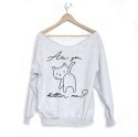 Are you kittin me Szara Bluza