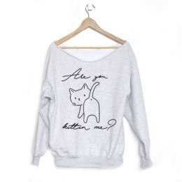 Are you kittin me Szara Bluza