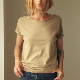 Ciemny piasek Oversize