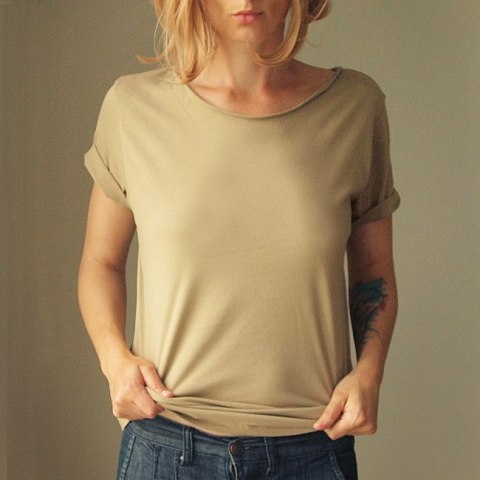 Ciemny piasek Oversize Ciemny piasek Oversize