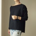 Czarna bluza cięta Czarna bluza cięta