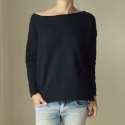 Czarna bluza cięta Czarna bluza cięta