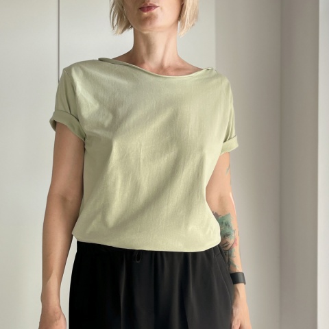 Groszek Oversize Bez nadruku Groszek Oversize Bez nadruku