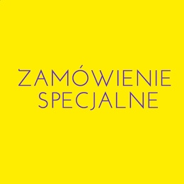 Kaptur długi rozpinany czarny - personalizowany na życzenie Klientki
