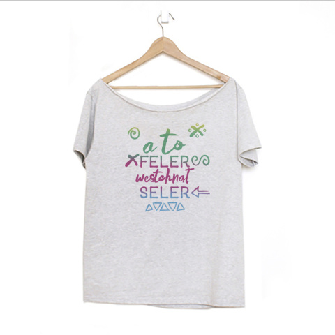 A to feler Szary Oversize A to feler Szary Oversize