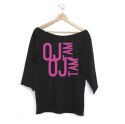Oj tam Czarny Oversize Rękaw 3/4 Oj tam Czarny Oversize Rękaw 3/4