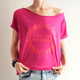 You are enough fuksja Oversize