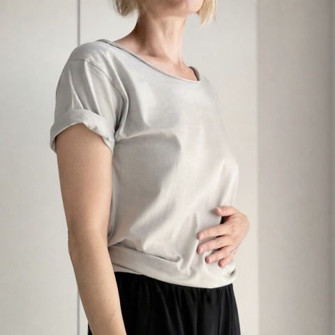 Cyna Oversize Bez nadruku