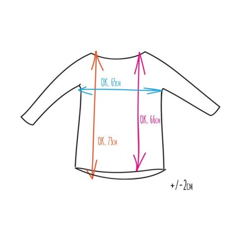 Czarna bluza cięta Czarna bluza cięta