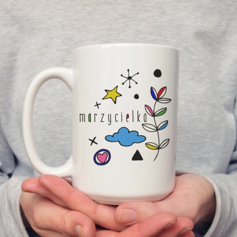 Kubek „Marzycielka” – kubek z dobrym słowem 450 ml