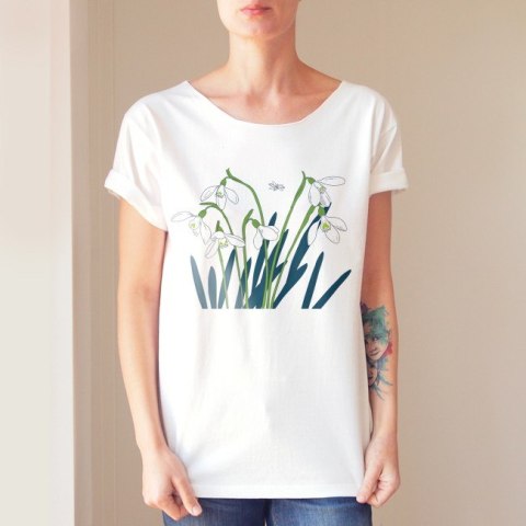 Przebiśniegi Biały Oversize