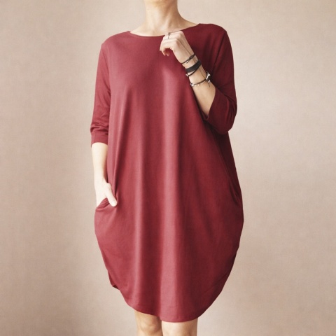 Sukienka beczka Butelkowa