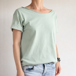 Szałwia Oversize Bez nadruku