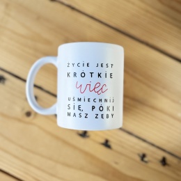 Uśmiechnij się kubek 330ml