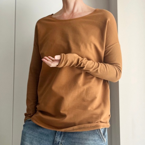 Wąski rękaw Orzech