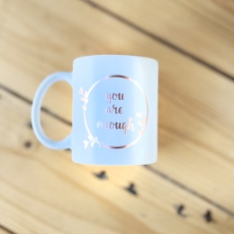 You are enough Rose gold kubek 330ml