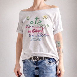 A to feler Szary Oversize