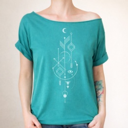 Alchemik szafirowy Oversize