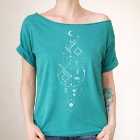 Alchemik szafirowy Oversize