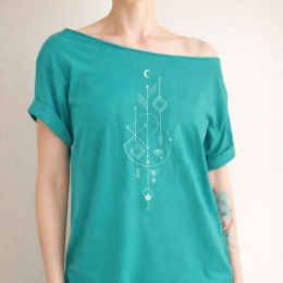 Alchemik szafirowy Oversize