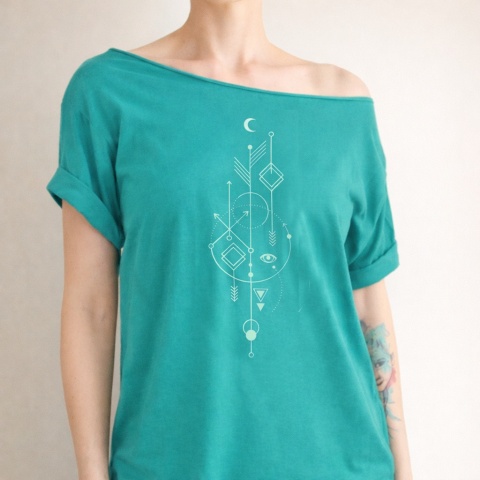 Alchemik szafirowy Oversize