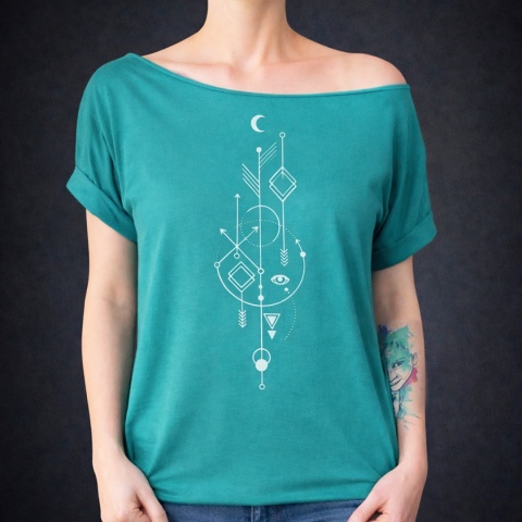 Alchemik szafirowy Oversize