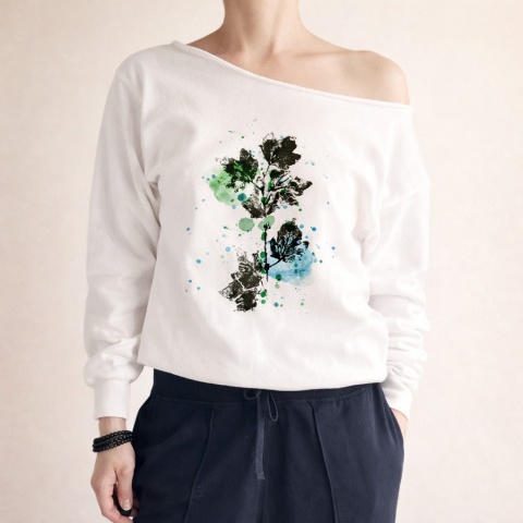 Bluszcz tusze Biała Bluza cięta