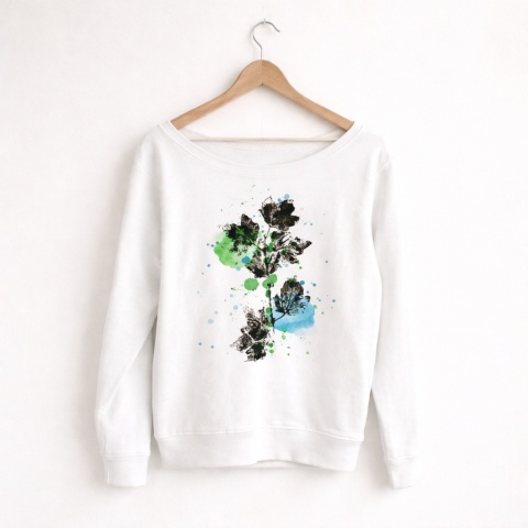 Bluszcz tusze Biała Bluza cięta