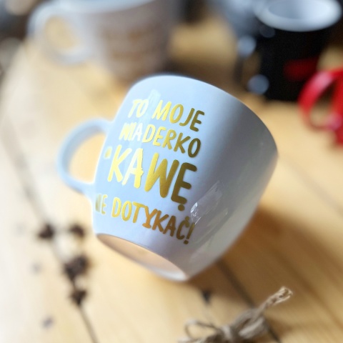 Kubek 1l "To moje wiaderko na kawę"