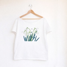 Przebiśniegi Biały Oversize