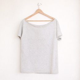 Szary melanż Oversize