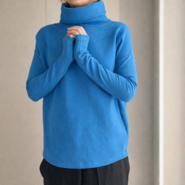 Wąski rękaw Golf Niebieski