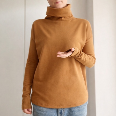 Wąski rękaw Orzech Golf