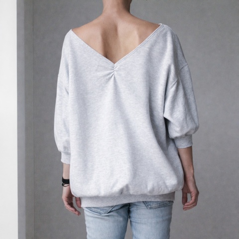 Wielka Dwustronna Bluza Bomba Czerwona