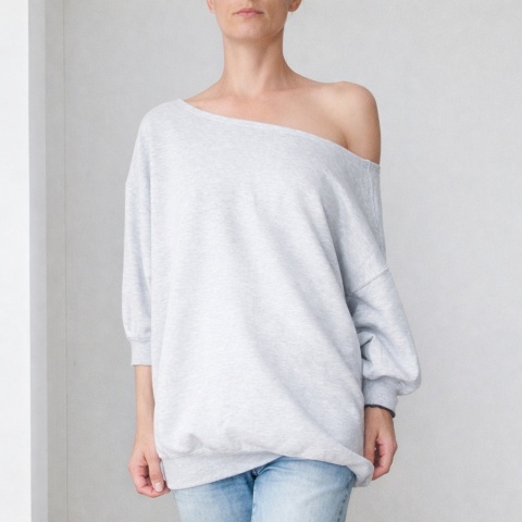 Wielka Dwustronna Bluza Bomba Czerwona