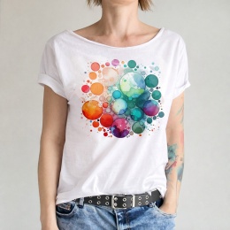 Banieczki koloru Oversize Biały