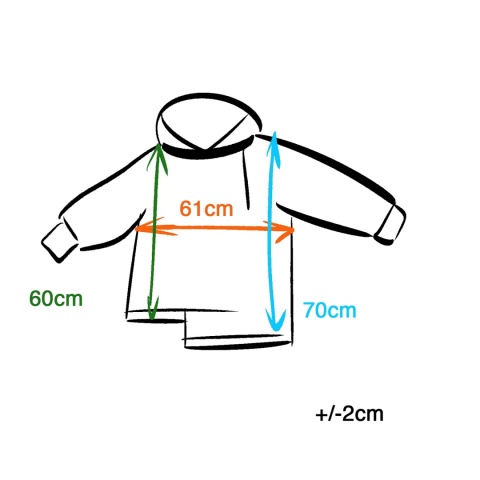 Czarna bluza oversize z kapturem i asymetrycznym dołem