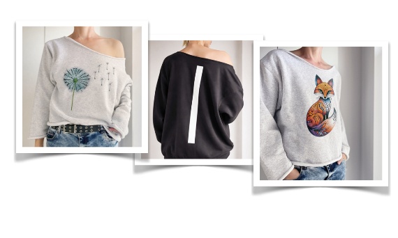 Bluzy damskie oversize z nadrukami – jak wybrać bluzę, która nie jest zwykłą bluzą